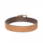 Men Tan Brown Solid Leather Belt